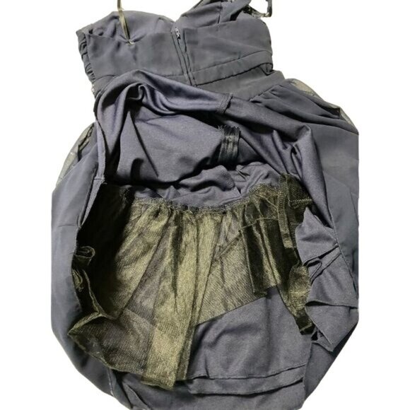 Jodi Kristopher navy dress junior 3 blue - Picture 9 of 12